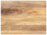 Table Top 60x60x3.8 cm Square Solid Wood Mango 371531