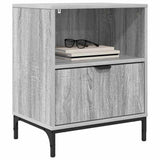 Bedside Cabinet Grey sonoma 49 x 36 x 61 cm Engineered wood 883486