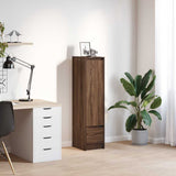 Highboard Brown Oak 29.5x34x119.5 cm Engineered Wood 861658