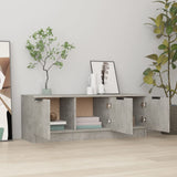 TV Cabinet Concrete Grey 102x35x36.5 cm Engineered Wood 811362