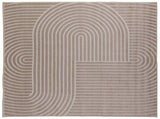 Area Rugs Square PALMERAS Beige 240 x 240 cm Polyester 42022592