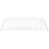 Greenhouse with Steel Frame White 24 m² 6x4x2 m 3188073