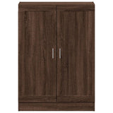 Book Cabinet Brown Oak 82.5x30.5x115 cm Engineered Wood 833788