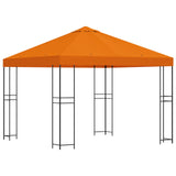 Gazebo 3 x 3 m Orange Polyester and Steel 190 gsm 900333