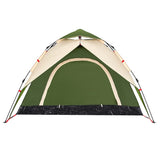 ZNTS Camping Tent Dome 3-Person Green Quick Release 4004177