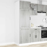 Kitchen Cupboard Lucca Grey Sonoma Engineered Wood 853873