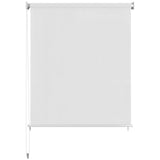Outdoor Roller Blind 225 cm White 43477