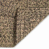 Area Rugs Natural and Black 160 x 160 cm Jute 42010501