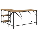 Desk Artisan Oak 139 x 139 x 75 cm Engineered Wood 882866