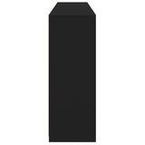 Sideboards with LED Lights 3 pcs Black Engineered Wood 3209136