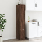 Apothecary Cabinet Brown Oak 30x41x174,5 cm Engineered Wood 3309633