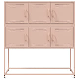 Sideboard Pink 100,5x39x107 cm Steel 846597