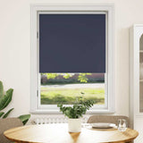 Roller blind blackout 124.4x175 cm Fabric Width 120 cm marine 240128
