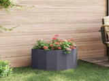 Planter Anthracite 60 x 30 x 35 cm Steel 883698