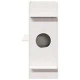 Cat House White 43x43x90 cm Solid Wood Pine 859299