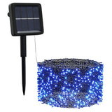 Solar Fairy Lights 5 pcs 5x200 LED Blue Indoor Outdoor 328953
