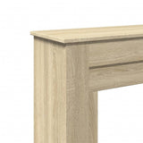 Fireplace Surround Sonoma Oak 90x30x90 cm Engineered Wood 854591