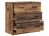 Drawer Cabinet Old Wood 66 x 34.5 x 87 cm Engineered Wood 895763