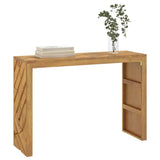 Console Table 110x35x75 cm Solid Wood Teak 4009314