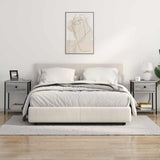 Bedside Cabinet with Drawer 2 pcs Grey Sonoma 42 x 41 x 56 cm 859427
