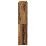 Room Divider Bookcase Old Wood 69.5x29x137.5 cm Engineered Wood 858028