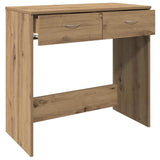 Desk Artisian Oak 80x40x75 cm Engineered Wood 855993