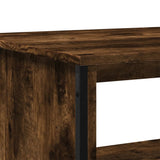 Coffee Table Smoked Oak 75x51x40 cm Engineered Wood 848486