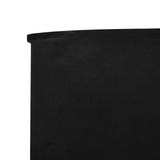 Wind Screen Black Non-woven fabric, wood Large Foldable 47196