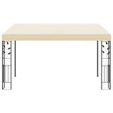 Wall-mounted Gazebo 4x3x2.5 m Cream 47998