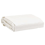 Tarpaulin White 5x5 m 650 g/m² 156070