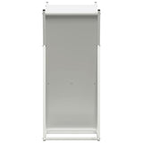 Firewood Rack White 69.5x35x81 cm Cold-rolled steel 864178
