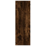 Storage Cabinet Smoked Oak Engineered wood Medium Storage Cabinet 815453
