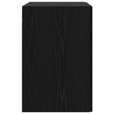 Wall Cabinet Black Oak 80 x 42.5 x 64 cm Engineered Wood 8010924