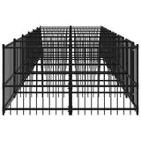 Outdoor Dog Kennel Steel 11.26 m 3124583