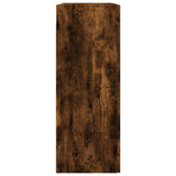 Wall Mounted Cabinet Smoked Oak 69.5x34x90 cm 828497