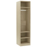 ZNTS Wardrobe Sonoma Oak 50x50x200 cm Engineered Wood 800237
