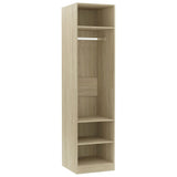 ZNTS Wardrobe Sonoma Oak 50x50x200 cm Engineered Wood 800237