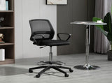 Ergonomic Mesh Back Draughtsman Chair, Tall Standing Desk Chair with Adjustable Height and Footrest T3398P329529