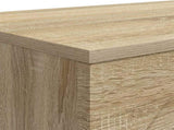 Coffee Table Sonoma Oak 102 x 35 x 75 cm Engineered Wood 899929