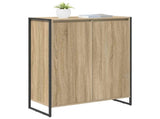 Shoe Cabinet with Door Sonoma 79 x 36 x 100 cm Engineered Wood 886463