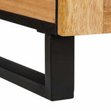 Coffee Table Artisan Oak 80 x 54 x 40 cm Solid Mango Wood 4018057