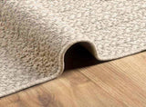 Rug ZIZUR Cream 100x200 cm Jute Look Indoor and Outdoor 4010362