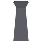 Pillar Planter 2 pcs Anthracite 40 x 40 x 100 cm 873857