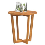 Garden Side Table Round 70x75 cm Solid Wood Acacia 4108133