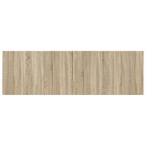 Wall-Mounted Headboard HOORN Sonoma Oak Engineered Wood 897387
