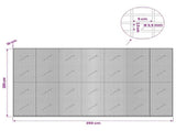 Gabion with 3.5 mm Wire and 5x2.5 cm Mesh 350x10x200 cm 3461617