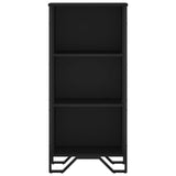 ZNTS Bookcase Black 50x31x106 cm Engineered Wood 848604