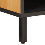 Side Cabinet 80x33x75 cm Solid Wood Acacia 356882