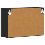 Hanging Cabinet Black 60 x 20 x 40 cm Engineered Wood 891375