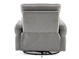 Electric Power Recliner Chair, 300&deg Swivel Rocker, Adjustable Headrest & Foldable Armrests, 330 15582255